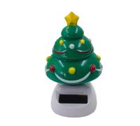 Figurines Solaires Pour Tableau De Bord Figurines Mignonnes Du Père Noël | Ornement De Tableau De Bord Décor De Rebord De Fenêtre Pour Maison Bureau Comptoir Chambre Véhicule F