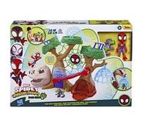 Spidey et Ses Amis Extraordinaires, Coffret de Super-héros Base forestière Dino-