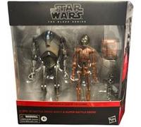 Star Wars – Figurines Black Series – C-3PO et Super Droïde de combat – Pack de 2 – 15 cm
