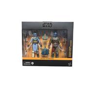 - Star Wars The Black Series - Pack 2 Figurines articulées 15cm - Mandalorian Shriek-Hawk Trainers