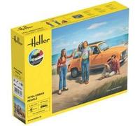 Heller 58757 - 1:24 Starter Kit Années 1970 Urban People - Neuf