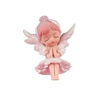 Figurines - Statue d'ange ballerine en résine - Cygne blanc - Décoration de bureau - Figurine de ballerine - Adorable tableau de bord (Style D)