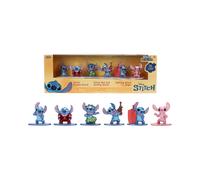 Figurines Stitch Nano Smoby - Set 6 Pièces Die-Cast 4 Cm Finition Métallique