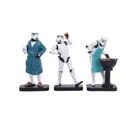 Figurines Stormtrooper Originales Living for The Weekend (Ensemble Weekend) | Lot de 3 figurines de 11 cm sous licence officielle