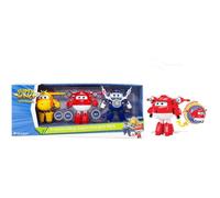 Figurines Super Wings - Coffret Transforming x3 - AULDEY - Jett, Paul et Bucky - Jouets Enfant