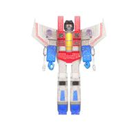 Figurines Super7 Transformers Reaction, vague 08 : Ghost of Starscream (paillettes translucides)