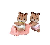 Figurines Sylvanian Families Les jumeaux écureuil roux