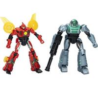 Figurines Terran Twitch et Robby Malto, jouets interactifs pour filles et garçons, Transformers EarthSpark Cyber-Combiner, des 6