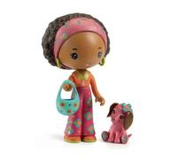 Figurines Tinyly - DJECO - Poppy et Nouky - Mixte - Enfant - Coloris Unique