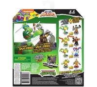 Figurines Tortues Ninja Michelangelo vs Bebop - Akedo - Moose Toys - Coffrets duel a collectionner