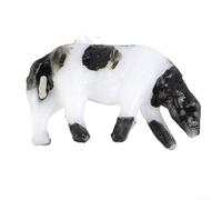 Figurines Vaches Plastiques Peintes Échelle 1:150 Lot de 30 | Échelle 1:150 précise, 30 incluses, idéal trains miniatures, layout ferroviaire, dioramas détaillés