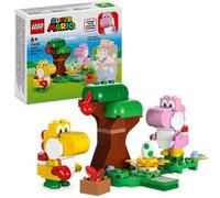 LEGO Ensemble d'extension Super Mario Forêt de Yoshi 71428 – 2 figurines Yoshi, dès 6 ans