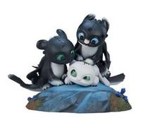 Figuur Sideshow 200617 - How to Train Your Dragon - Dart & Pouncer & Ruffrunner Multicolore G