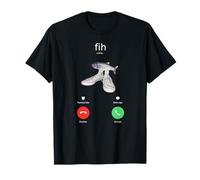 Fih Meme Chemise d'appel de Poisson Misspelled fih is Calling T-Shirt