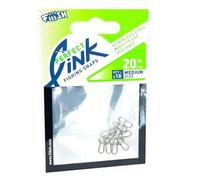Fiiish Agrafe Perfect Link Medium - -R.20Lb-9Kg - Chrome - GAM376