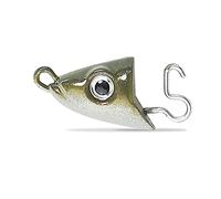 FIIISH - Black Eel - 15 cm - 2 Tetes Plombees Shore - 10G - Kaki - Be1260