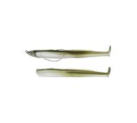 FIIISH - Black Eel - 15 cm - Combo Shore - 10G - Kaki + Rech. Kaki (Tp Kaki) - Be1251