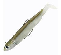 Fiiish Black Minnow Leurre Combo BM120 Doux en vinyle Pêche Spinning Bar et autres poissons 1 tête + 2 corps + 1 hameçon nº 3