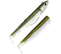 Fiiish Combo Black Minnow + Tete Plombee Off Shore - 16Cm - 60G - Kaki - BM204