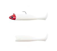 Fiiish Combo Medium Master Shad No.5-12.5cm - 25g - White Coco-Red Head - MS4536