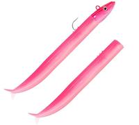 Fiiish Combo X-Deep Crazy Sand Eel + Rattle No.4-18cm - 55g - Rose Fluo UV - CSE1570