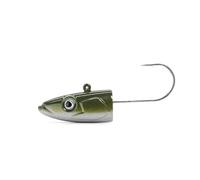 FIIISH - Crazy Sand Eel - 12 cm - 2 Tetes Plombees Extra Deep - 25G - Kaki - Cse1357