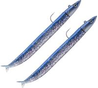 Fiiish Double Combo Off Shore Crazy Sand Eel No.3-15cm - 20g - Blue Strike - CSE5048