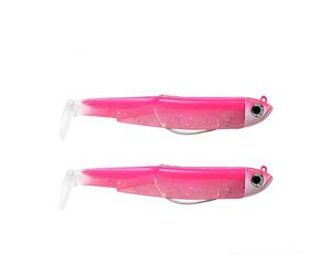Fiiish Double Combo Shore Black Minnow No.1-7cm - 3g - Rose Fluo UV - BM1485