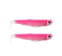 Fiiish Double Combo Shore Black Minnow No.2-9cm - 5g - Rose Fluo UV - BM1486