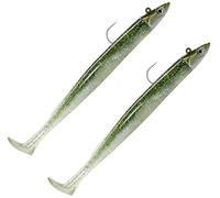 Fiiish Double Combo Shore Crazy Paddle Tail No.3-15cm - 10g - Ghost Minnow - CPT6011