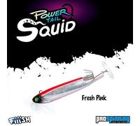 FIIISH Leurre 1 Power Tail Squid - Shore - 15g - Fresh Pink