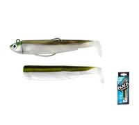 Fiiish Leurre Souple Black Minnow Combo Search 8g 90 Mm