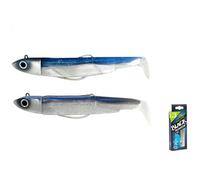 Fiiish Leurre Souple Black Minnow Double Combo Offshore 25g 120 Mm