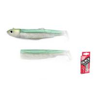 Fiiish Leurre Souple Black Minnow Double Combo Offshore 6g 70 Mm
