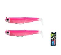 Fiiish Leurre Souple Black Minnow Double Combo Shore 12g 120 Mm