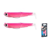 Fiiish Leurre Souple Black Minnow Double Combo Shore 3g 70 Mm