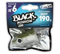 Fiiish Tete Plombee Deep Black Minnow No.6-190g - Kaki - BM211