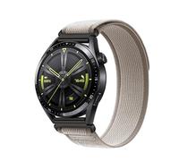 FiiMoo Bracelet de Sport en Nylon Compatible avec Garmin Venu Sq 2 Plus/Vivoactive 5, 20mm Remplacement Bracelet, Réglable Bracelet pour Garmin Venu Sq 2 - Gris Clair