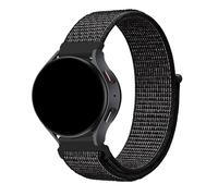 FiiMoo Nylon Bracelet Compatible avec Amazfit Bip 3/Bip 3 Pro/Amazfit Bip/Amazfit GTS 4/GTS 4 Mini/Amazfit GTS 3, 20mm Bracelet Sport, Remplacement en Réglable Bracelet pour Amazfit GTR Mini-Noir