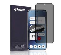 FiiMoo Verre Trempé Anti-Espion pour Nothing Phone (2a), pour Nothing Phone (2a) Protection D'écran Anti-Espion, Verre Trempé Protection D'écran, Écran Anti Espion, Anti-Rayures, Sans Bulles