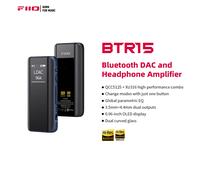 FiiO-Amplificateur Bluetooth 5.1 pour téléphone de sauna, récepteur DSDMatte, Sat AC, AptX Adaptive, BTR15, 3.5mm, 4.4mm BTR15 Blue