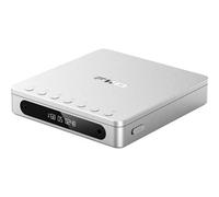 FiiO Lecteur CD portable DM13 BT – Bluetooth aptX HD, 10 h autonomie, Argenté