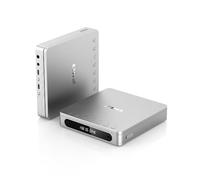 FiiO Lecteur CD portable DM13 BT – Bluetooth aptX HD, 10 h autonomie, Argenté