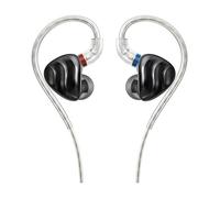 FiiO Écouteurs intra-auriculaires FH3 avec fil et crochets auriculaires Noir