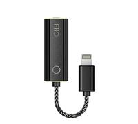 FIIO FIIO JadeAudio KA1 Amplificateur de casque USB DAC haute résolution sans perte pour smartphones/PC/ordinateur portable/lecteurs (Lightning, noir)