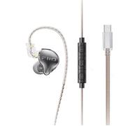 FiiO Écouteurs intra-auriculaires JD10 TC – Transparent, multiréglages