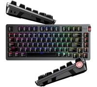 FiiO HiFi Mechanical Music Keyboard KB3, 75% Mechnical Keyboardwith HiFi Music Decoder, RGB Backlit for PC/Mac/iOS/Android, 3.5mm 4.4mm Outputs (HiFi Wired)