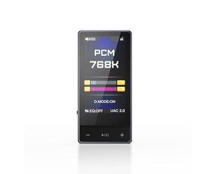 FiiO QX13 Ampli DAC Portable, ES9027PRO 8-Ch DAC, 900 MW × 2, XMOS 16 cœurs, égaliseur 10 Bandes, Corps en Fibre de Carbone, écran Couleur (Noir)