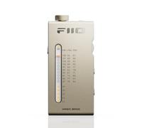 FiiO RR11 Récepteur radio FM stéréo portable avec réglage PVR analogique, basses + effets sonores 3D, 64 MHz-108 MHz (titane doré)