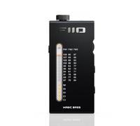 FiiO RR11 Récepteur radio FM stéréo portable avec réglage PVR analogique, basses + effets sonores 3D, 64 MHz-108 MHz (noir)